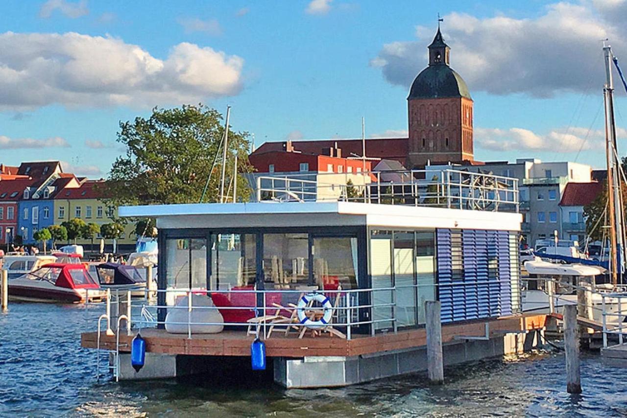 Hausboot Floating Houses Blue Active In Ribnitz-Damgarten Extérieur photo